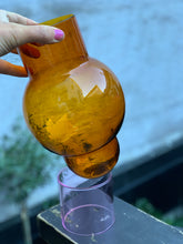 Last inn bildet i Galleri-visningsprogrammet, Vase «Bubble tube» AMBER
